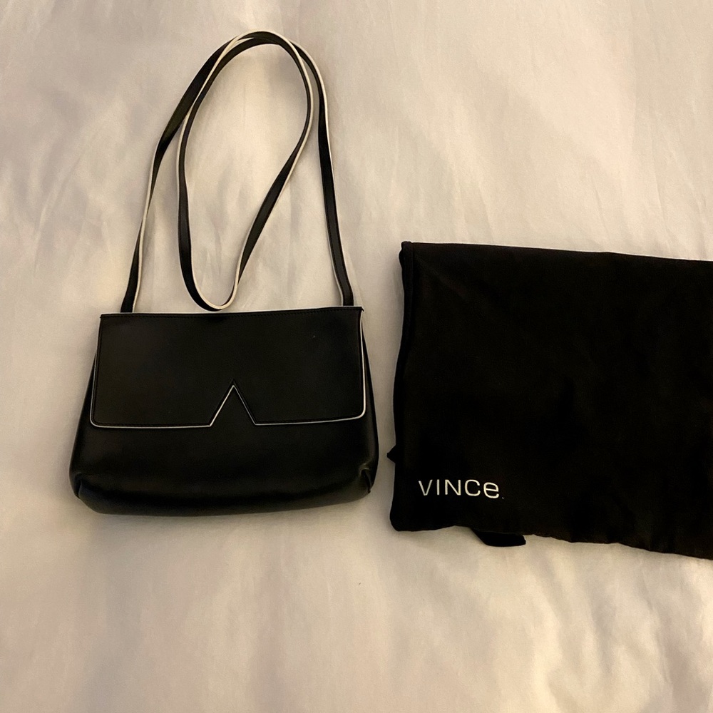 Vince crossbody leather bag